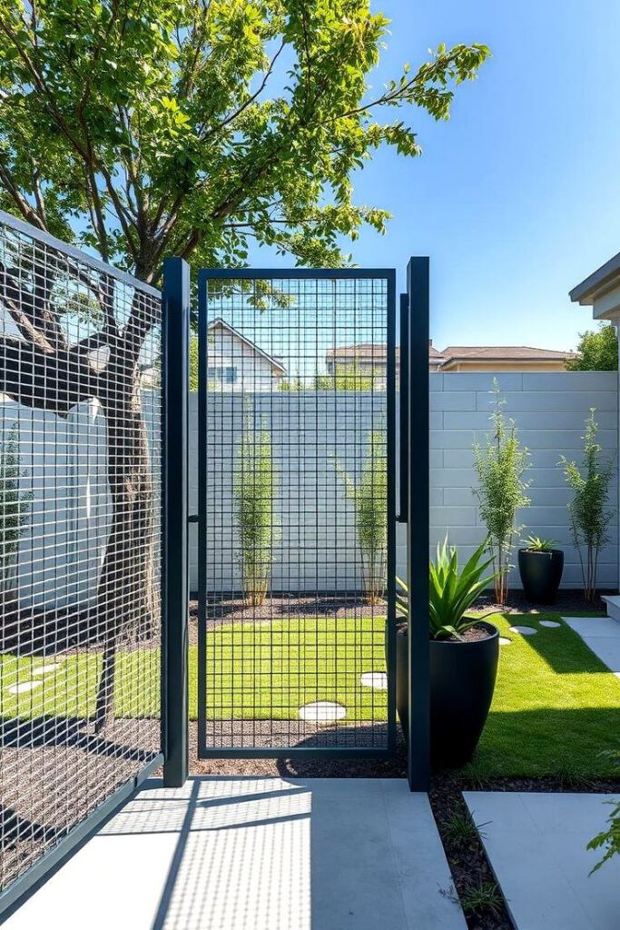 New Era Signs & Steel Works- Mesh Fence